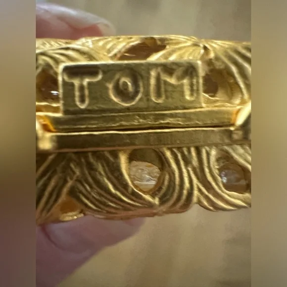 CHANEL Vintage Necklace No.5 Perfume Gold Necklace W/original Box - Picture 13 of 13